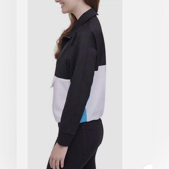 DKNY CROPPED SWEATSHIRT - Picture 2 of 4